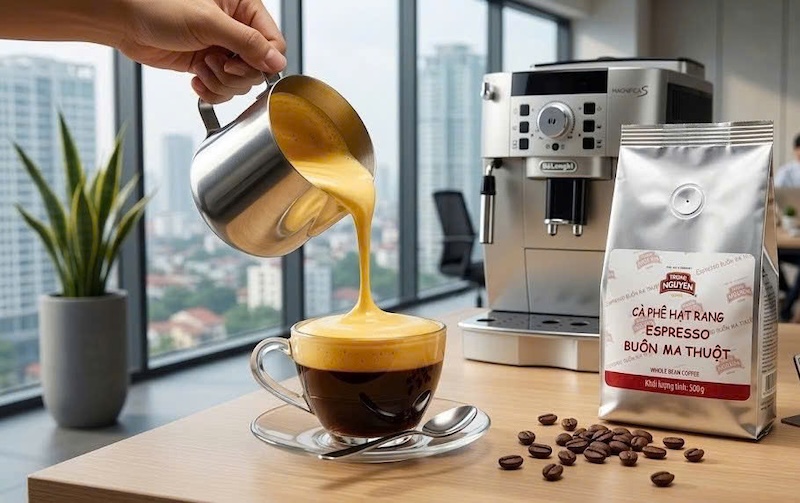 Cách làm cafe trứng không tanh 1