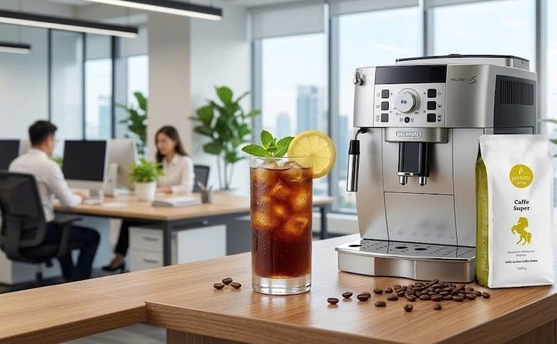 Cách làm Cold Brew chanh vàng mật ong 2