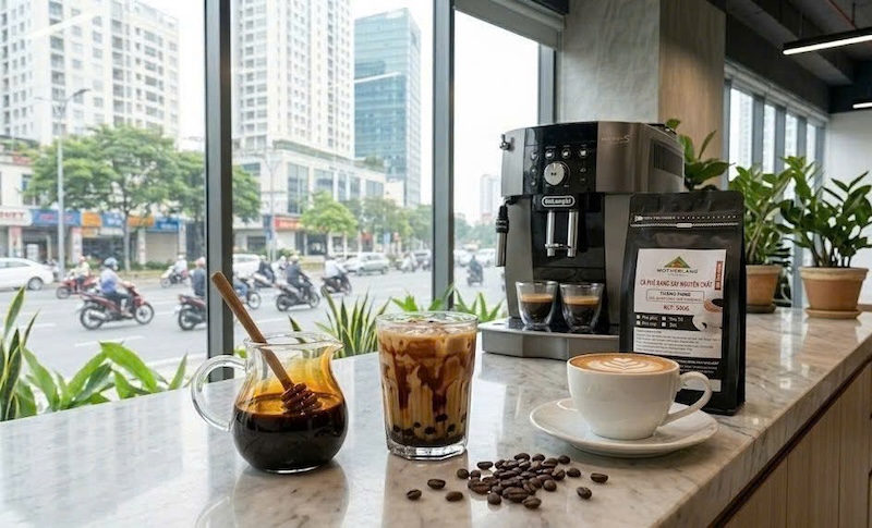 cách làm syrup đường đen handmade pha cafe