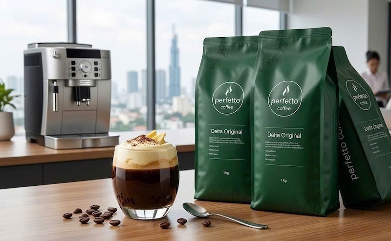 Cách pha cafe muối sầu riêng 1