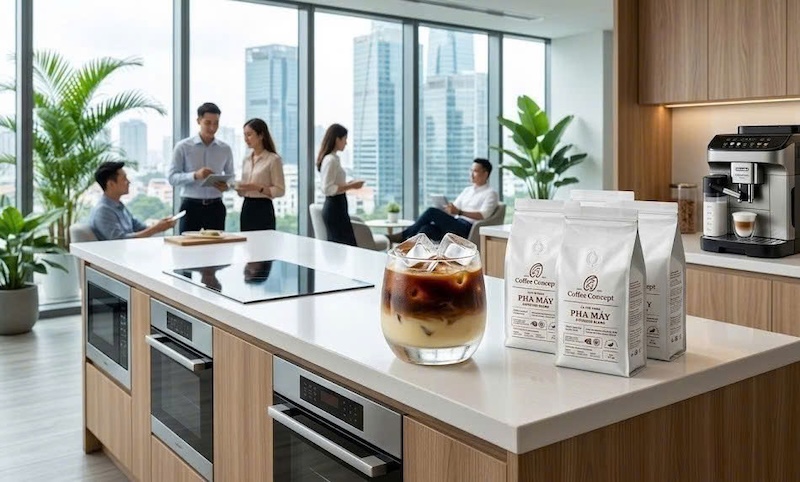 Cách pha cafe sữa đá saigon