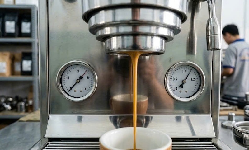 cách thay lõi lọc nước chuyên dụng cho máy pha cafe công nghiệp 2