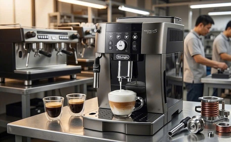 cách xử lý máy pha cafe tự động bị nghẹt đường ống dẫn sữa