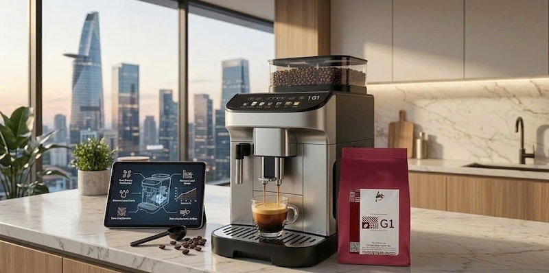 cafe hạt gu đậm đà vừa phải cho dân công sở 2