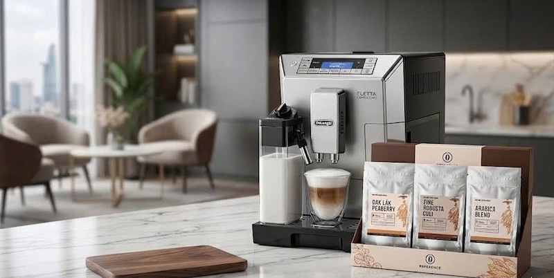combo hạt cafe thử vị cho máy pha tự động 1