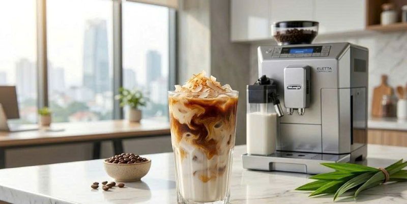 công thức cafe cốt dừa kem béo 1