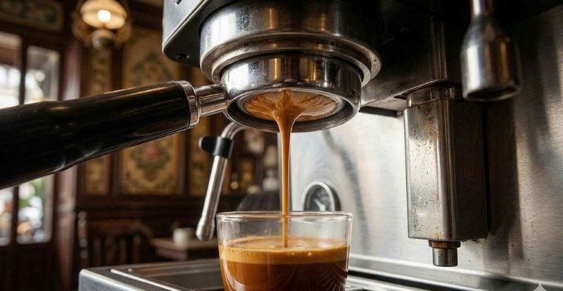 công thức cafe sữa đá pha máy 1