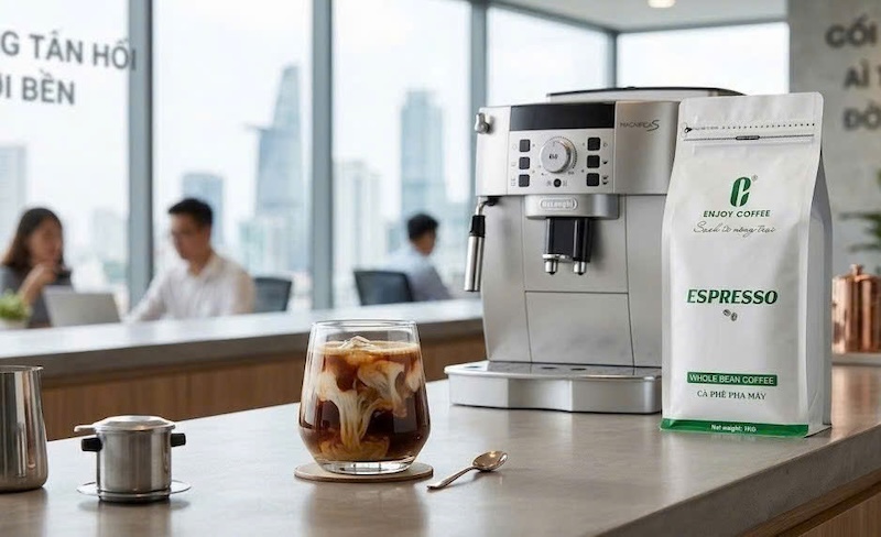 Công thức làm sốt vanilla béo ngậy mix với espresso 1