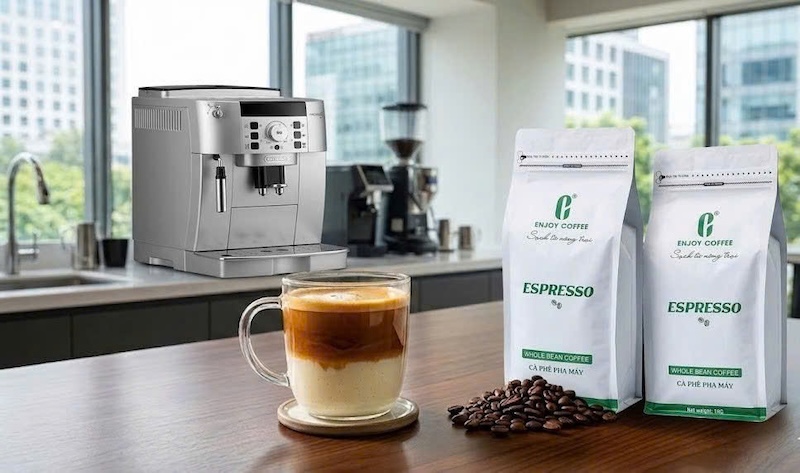 Công thức làm sốt vanilla béo ngậy mix với espresso 3