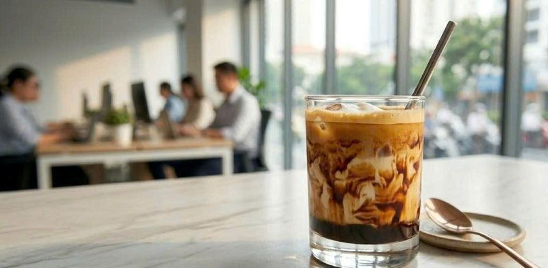 công thức làm syrup đường đen pha cafe 2
