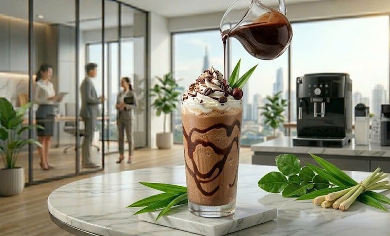 công thức mocha đá xay 2