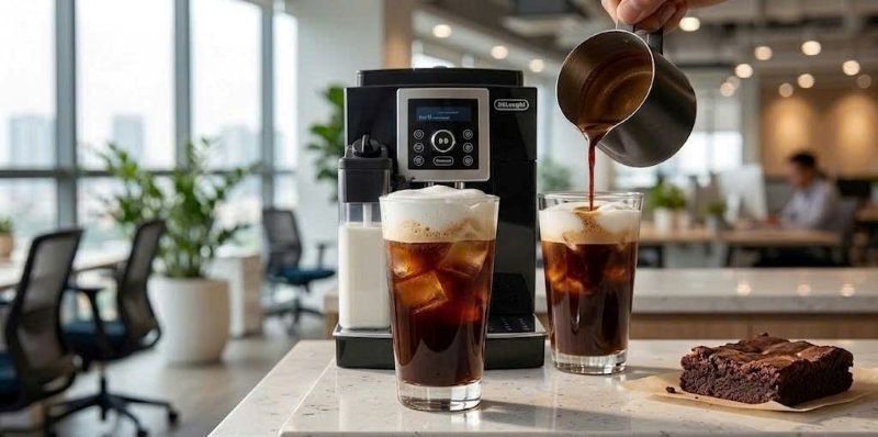 công thức pha chế Espresso Macchiato đá