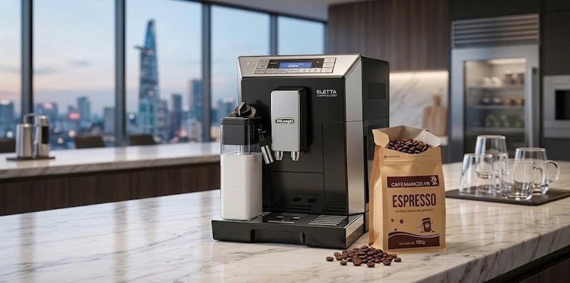 đại lý bán hạt cafe mộc pha máy uy tín cho doanh nghiệp 3