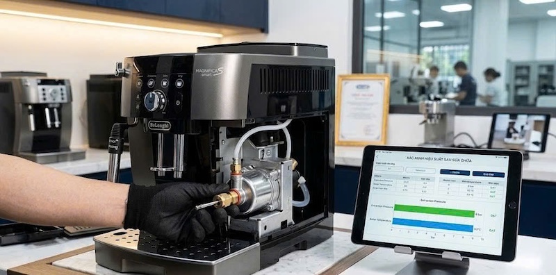địa chỉ sửa máy pha cafe DeLonghi uy tín giá tốt