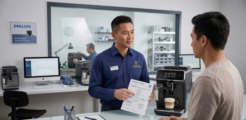 địa chỉ sửa máy pha cà phê Philips uy tín 2
