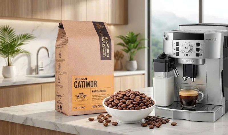 hạt cafe arabica catimor vùng tây nguyên 1