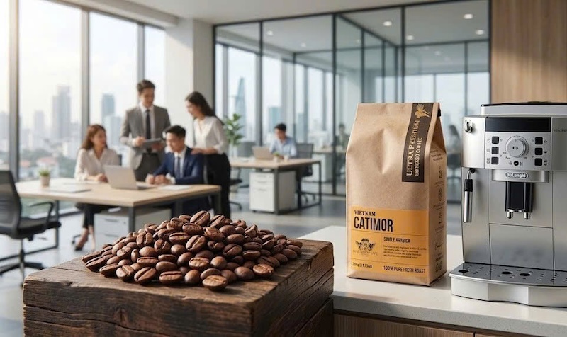 hạt cafe arabica catimor vùng tây nguyên 2