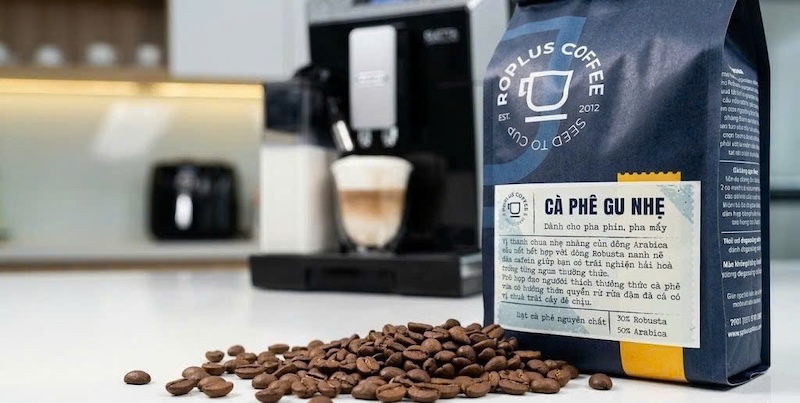 hạt cafe gu nhẹ nhàng thơm lâu cho máy pha tự động 1