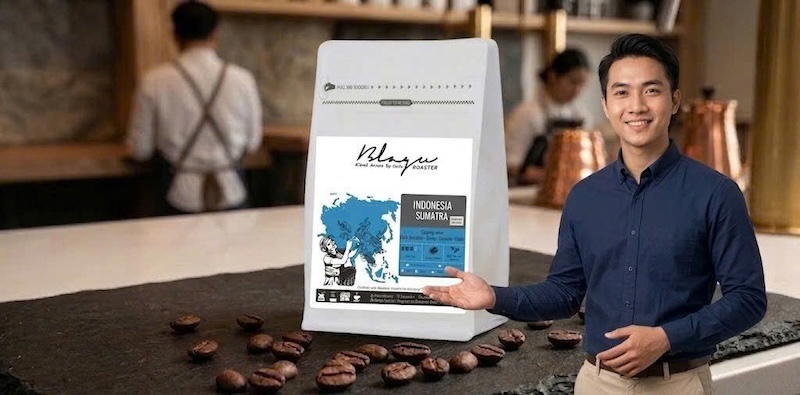 hạt cafe indonesia sumatra mandheling gu đậm 2