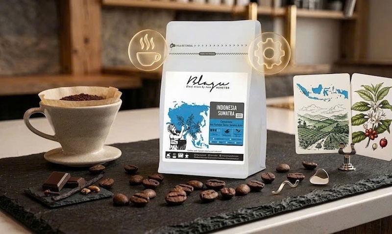hạt cafe indonesia sumatra mandheling gu đậm