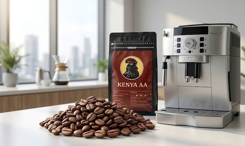 hạt cafe kenya có vị chua thanh 2