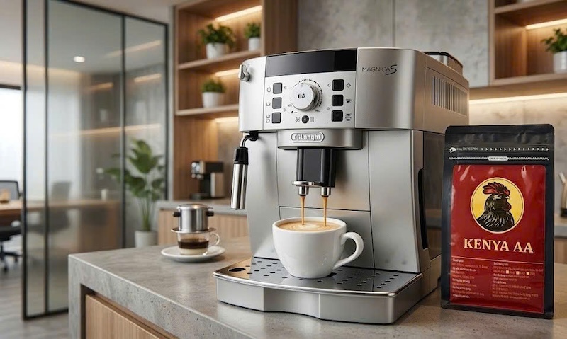 hạt cafe kenya có vị chua thanh 3