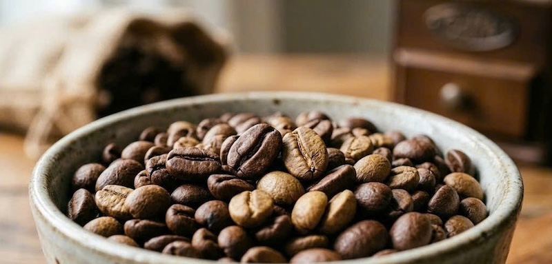 hạt cafe mix robusta và arabica theo tỷ lệ 2