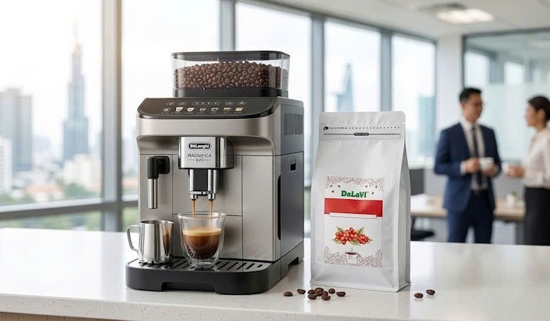 hạt cafe nguyên chất chưa xay đóng gói 2