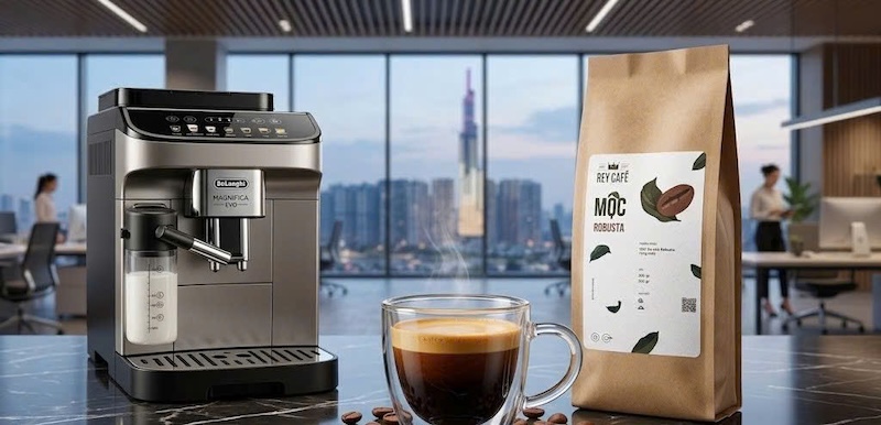 Hạt cafe Robusta sẻ nguyên chất rang mộc 3