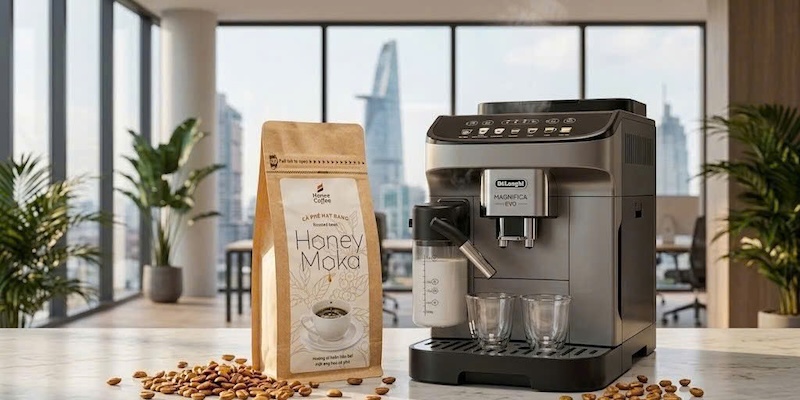 hạt cafe tẩm mật ong tự nhiên honey process 2