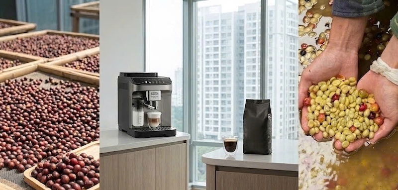 Hương vị hạt cafe sơ chế khô và ướt chuẩn chuyên gia 2
