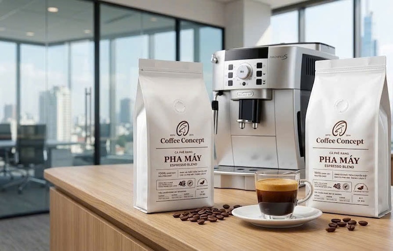 Kỹ thuật gõ tamper và san phẳng bột cà phê 3