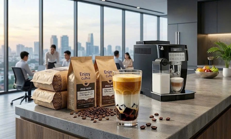 Latte thạch cafe đột phá hương vị độc đáo 2