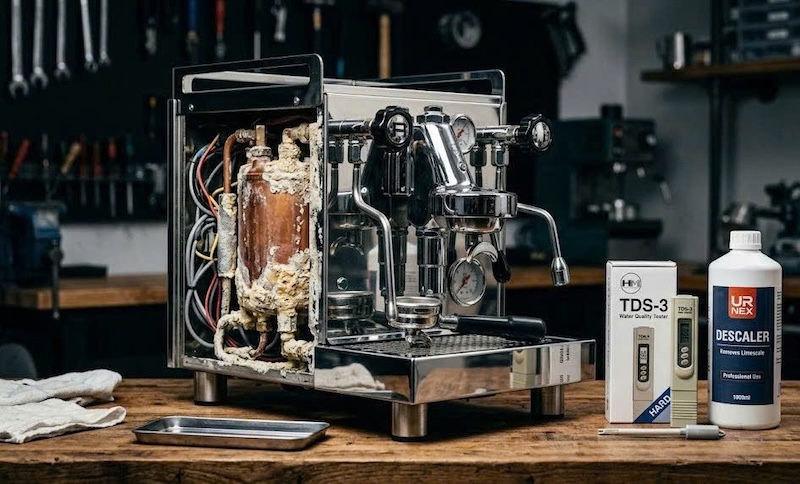 lỗi lưỡi dao máy xay Melitta bị kẹt hạt