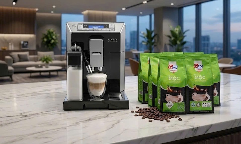 nhà cung cấp hạt cafe rang mộc uy tín cho máy pha tự động 2