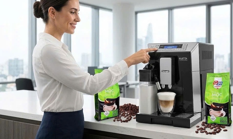 nhà cung cấp hạt cafe rang mộc uy tín cho máy pha tự động 3