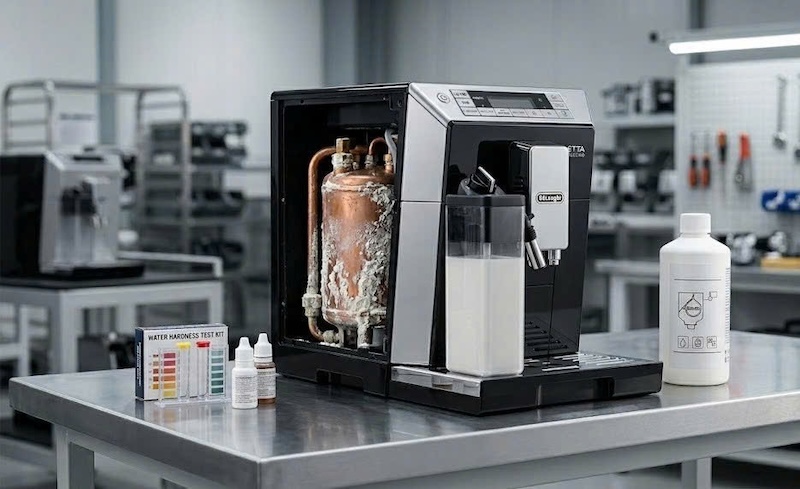 nước nhiễm đá vôi làm tắc họng pha 1