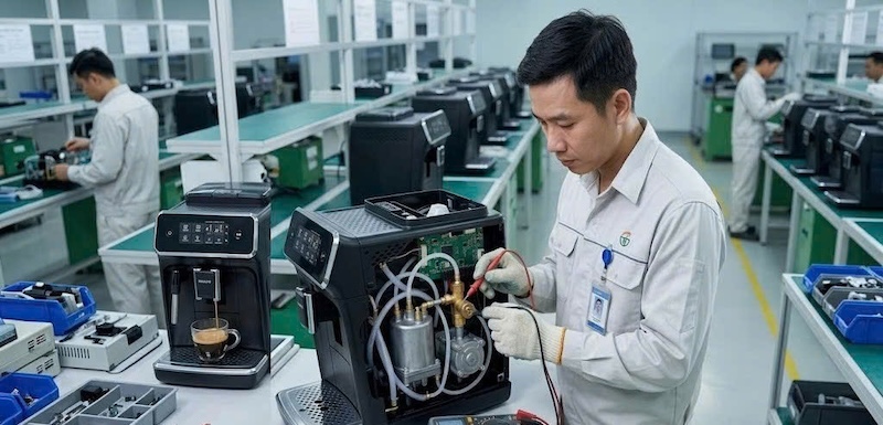 sửa máy pha cafe Philips chính hãng giá rẻ